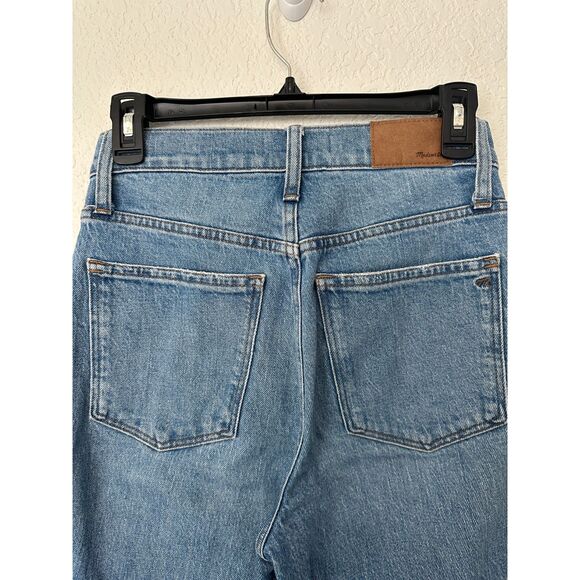Madewell The Perfect Vintage Straight Jean in Hoye Wash Size 24 - Picture 6 of 10